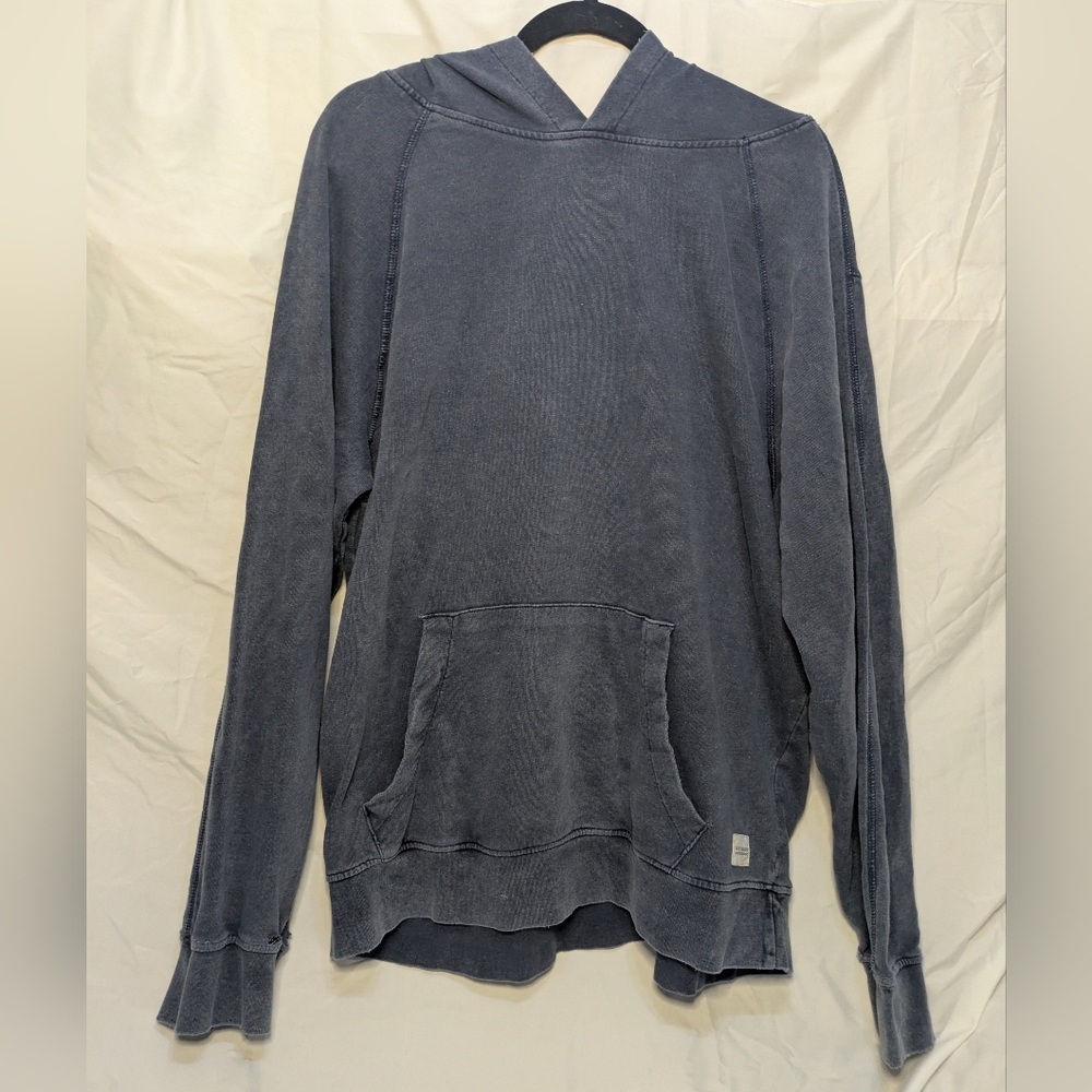 Fair Harbor Men's Saltaire Hoodie Gray/Blue Size XL